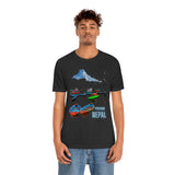 "Pokhara, Nepal" Printed Unisex Jersey Short Sleeve Tee