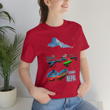 "Pokhara, Nepal" Printed Unisex Jersey Short Sleeve Tee
