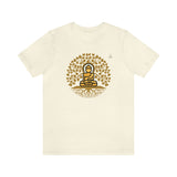 "Buddha Tree Of Life" Printed Unisex Jersey Short Sleeve Tee