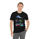 "Pokhara, Nepal" Printed Unisex Jersey Short Sleeve Tee