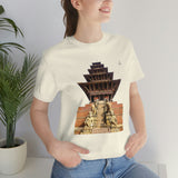 "Nyatapola" Printed Unisex Jersey Short Sleeve Tee