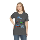 "Pokhara, Nepal" Printed Unisex Jersey Short Sleeve Tee