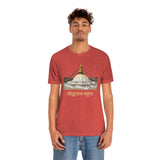 "Boudhanath Stupa" Printed Unisex Jersey Short Sleeve Tee