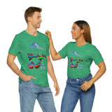"Pokhara, Nepal" Printed Unisex Jersey Short Sleeve Tee