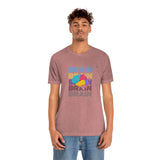 "Brain" Printed Unisex Jersey Short Sleeve Tee