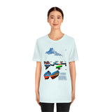 "Pokhara, Nepal" Printed Unisex Jersey Short Sleeve Tee