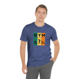"GYM" Printed Unisex Jersey Short Sleeve Tee
