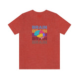 "Brain" Printed Unisex Jersey Short Sleeve Tee
