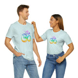"OM" Printed Unisex Jersey Short Sleeve Tee