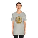 "Buddha Tree Of Life" Printed Unisex Jersey Short Sleeve Tee