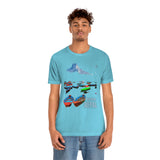 "Pokhara, Nepal" Printed Unisex Jersey Short Sleeve Tee