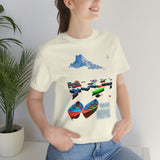 "Pokhara, Nepal" Printed Unisex Jersey Short Sleeve Tee