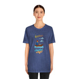 "Riverboat Shuffle" Printed Unisex Jersey Short Sleeve Tee