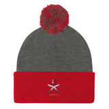"Nepal Logo" Printed Pom-Pom Beanie