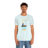 "Riverboat Shuffle" Printed Unisex Jersey Short Sleeve Tee