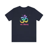 "Om Nama Shivaya" Printed Unisex Jersey Short Sleeve Tee