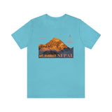 "Mount Everest, Nepal" Printed Unisex Jersey Short Sleeve Tee