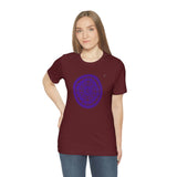 "Mandala" Printed Unisex Jersey Short Sleeve Tee