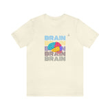 "Brain" Printed Unisex Jersey Short Sleeve Tee