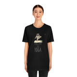 "Keep Calm and do Yoga" Printed Unisex Jersey Short Sleeve Tee