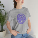 "Mandala" Printed Unisex Jersey Short Sleeve Tee