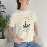 "Riverboat Shuffle" Printed Unisex Jersey Short Sleeve Tee