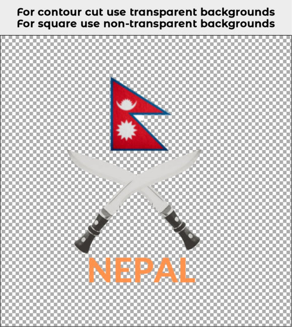 NEPAL LOGO MAGNET