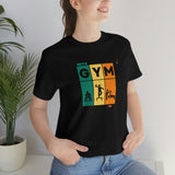 "GYM" Printed Unisex Jersey Short Sleeve Tee