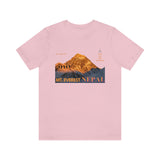 "Mount Everest, Nepal" Printed Unisex Jersey Short Sleeve Tee