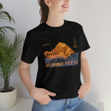 "Mount Everest, Nepal" Printed Unisex Jersey Short Sleeve Tee