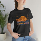 "Mount Everest, Nepal" Printed Unisex Jersey Short Sleeve Tee