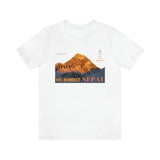 "Mount Everest, Nepal" Printed Unisex Jersey Short Sleeve Tee