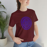 "Mandala" Printed Unisex Jersey Short Sleeve Tee