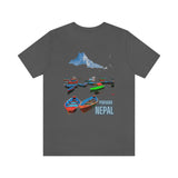 "Pokhara, Nepal" Printed Unisex Jersey Short Sleeve Tee