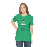 "Keep Calm and do Yoga" Printed Unisex Jersey Short Sleeve Tee