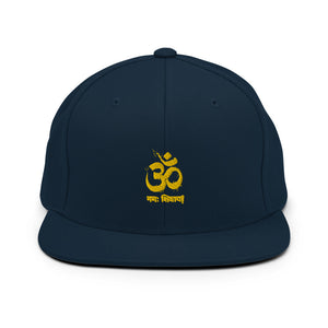 "OM NAMA SHIVAYA" Printed Snapback Hat