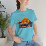 "Mount Everest, Nepal" Printed Unisex Jersey Short Sleeve Tee