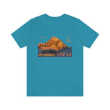 "Mount Everest, Nepal" Printed Unisex Jersey Short Sleeve Tee