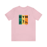 "GYM" Printed Unisex Jersey Short Sleeve Tee