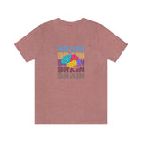 "Brain" Printed Unisex Jersey Short Sleeve Tee