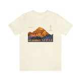 "Mount Everest, Nepal" Printed Unisex Jersey Short Sleeve Tee