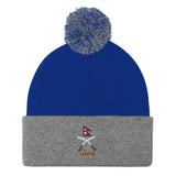 "Nepal Logo" Printed Pom-Pom Beanie